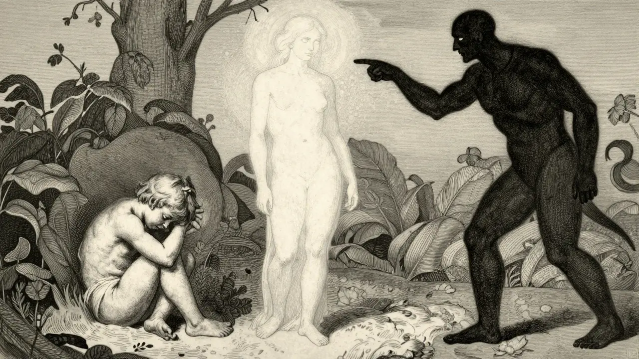 Vnitřní konflikt mezi zraněným dítětem, kritickým rodičem a zdravým dospělým.